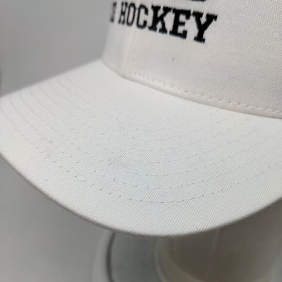 Port Authority Men's Fitted Hat S-M Embroidered MSU Ice Hockey Logo Cotton Blend - Picture 4 of 9